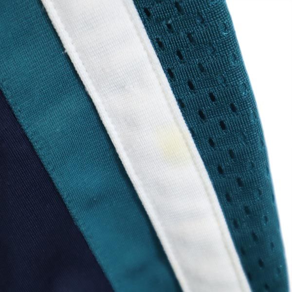 リーボック ジャージ トラックジャケット 164 グリーン系 Reebok 裏起毛 メンズ