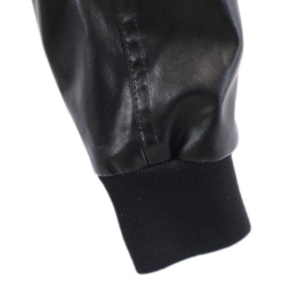 Columbia コロンビア アウトドア フェイク レザージャケット XL ブラック レディース