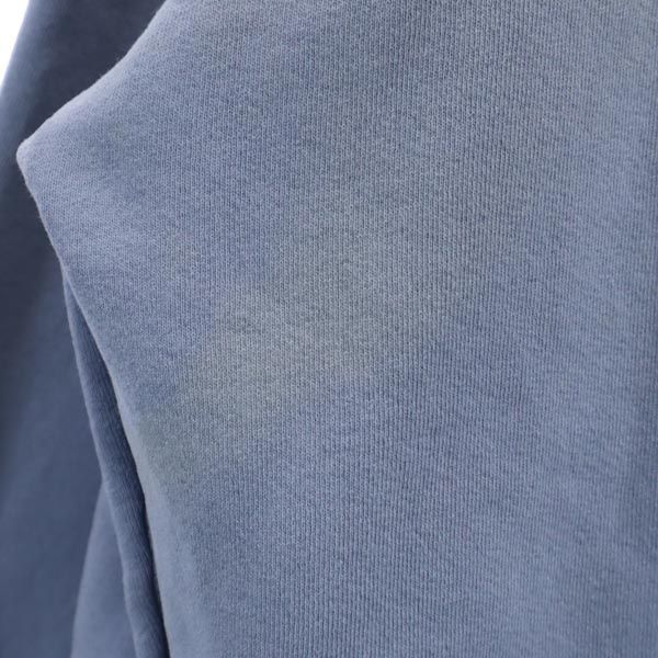 Crazy Shirt クレイジーシャツ 90s オールド 長袖 スウェット トレーナー XL ブルー系 裏起毛 メンズ