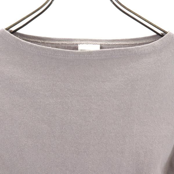 ORCIVAL オーシバル フランス製 長袖 ボートネック Tシャツ 1 グレー バスクシャツ レディース