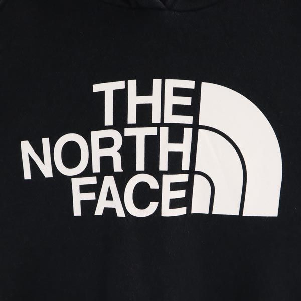 THE NORTH FACE ノースフェイス アウトドア 長袖 スウェットパーカー L ブラック 裏起毛 レディース