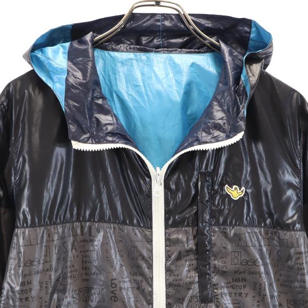 Mark Gonzales マークゴンザレス リバーシブル ジャケット M ブラック系×ブルー系 メンズ