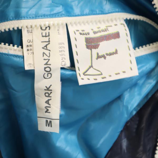Mark Gonzales マークゴンザレス リバーシブル ジャケット M ブラック系×ブルー系 メンズ