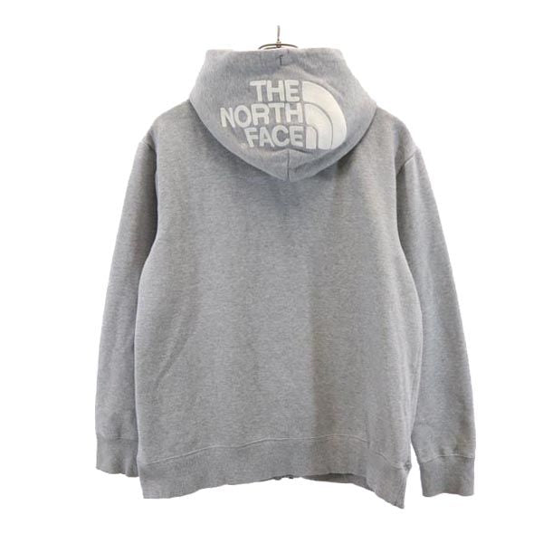 ノースフェイス アウトドア NT35171 長袖 ジップパーカー M グレー THE NORTH FACE 裏起毛 メンズ