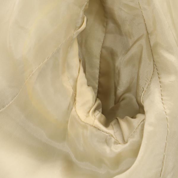 MAX MARA マックスマーラ イタリア製 ウール シルクブレンド ヘリンボーン柄 テーラードジャケット 38 カーキ系 レディース