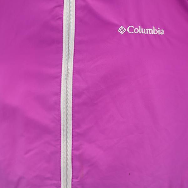 Columbia コロンビア アウトドア ジップ ジャケット L パープル系 メンズ