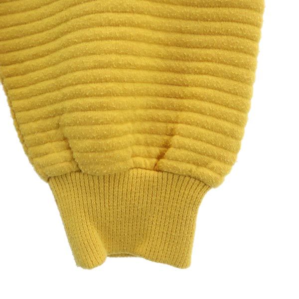 MIKI SPORTS COLLECTION ミキスポーツコレクション 長袖 スウェット ハーフジップ トレーナー M イエロー系 メンズ