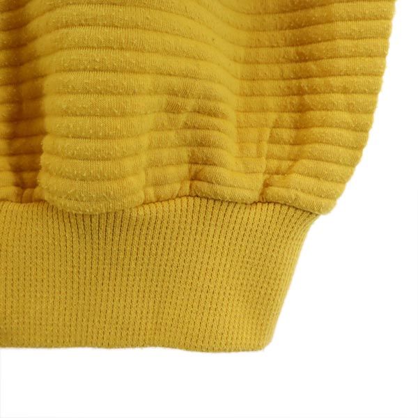 MIKI SPORTS COLLECTION ミキスポーツコレクション 長袖 スウェット ハーフジップ トレーナー M イエロー系 メンズ