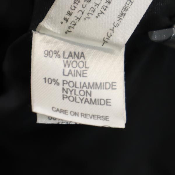 KRIZIA クリツィア イタリア製 ウールブレンド ジャケット 40 ブラック系 ハイネック レディース