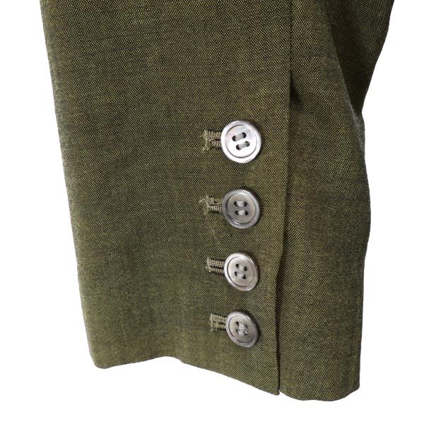 KATHARINE HAMNETT LONDON キャサリンハムネットロンドン テーラードジャケット M グリーン系 レディース