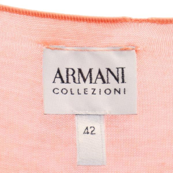 ARMANI COLLEZIONI アルマーニコレッツォーニ 長袖 チュニック 42 オレンジ系 レディース