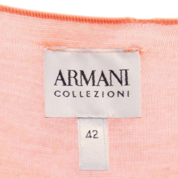 アルマーニコレッツォーニ 長袖 チュニック 42 オレンジ系 ARMANI COLLEZIONI レディース