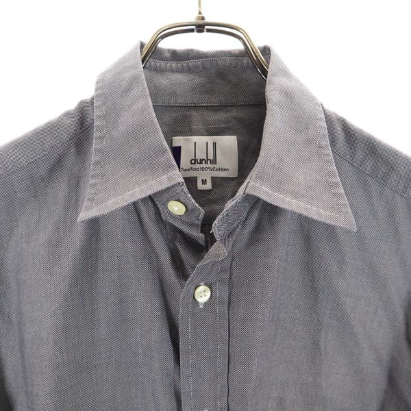 Dunhill ダンヒル 長袖 シャツ M グレー系 メンズ