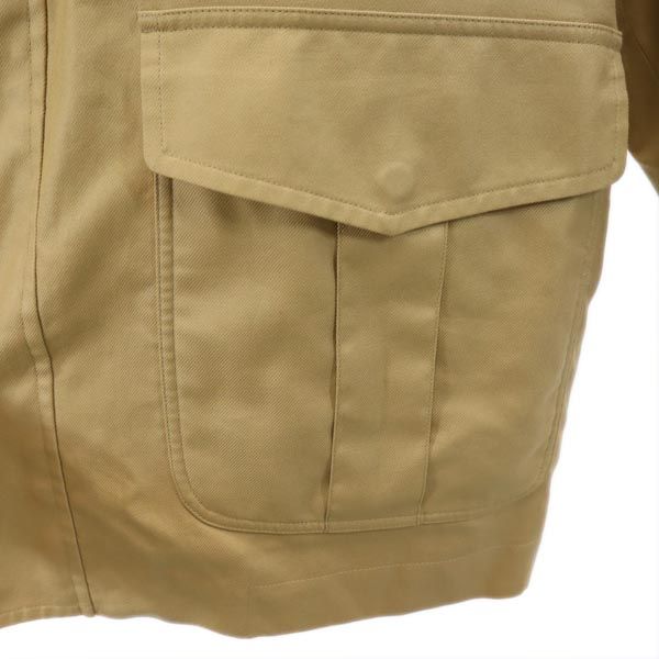 Aquascutum アクアスキュータム 日本製 2WAY ステンカラーコート M ベージュ系 中綿ライナー付き メンズ