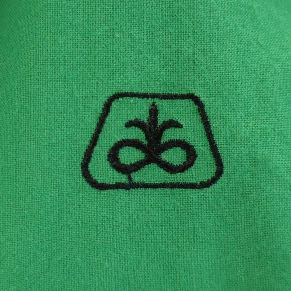 Farmer 80s ヴィンテージ ジャケット M グリーン 裏トリコット 刺繍 メンズ