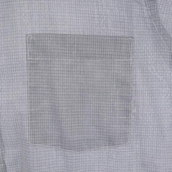 クリスチャンディオールムッシュ 90s オールド USA製 総柄 長袖 シャツ 15 1/2 グレー系 Christian Dior MONSIEUR メンズ