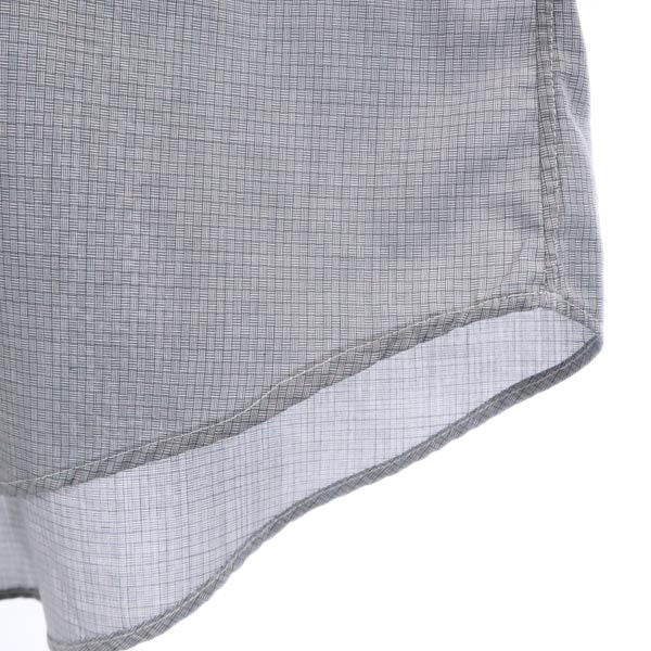 クリスチャンディオールムッシュ 90s オールド USA製 総柄 長袖 シャツ 15 1/2 グレー系 Christian Dior MONSIEUR メンズ