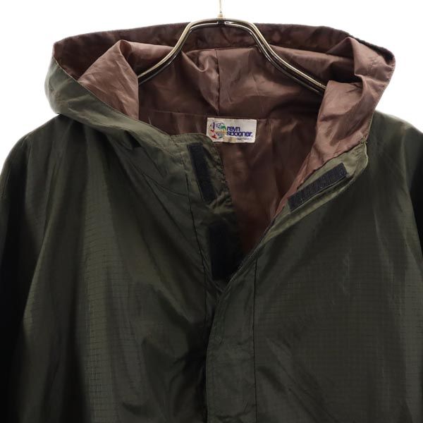 RRL ダブルアールエル 長袖 2WAY アノラックパーカー M カーキ 半袖 メンズ