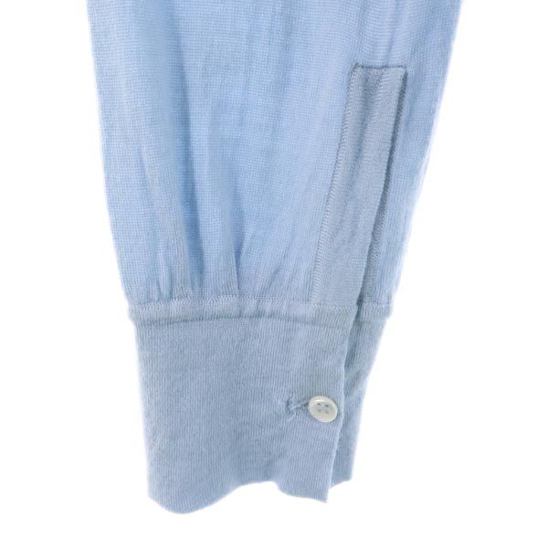 RRL ダブルアールエル イタリア製 カシミアブレンド 長袖 セーター 48 水色系 ニット メンズ