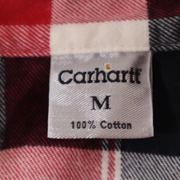 RRL ダブルアールエル チェック 長袖 ウエスタンシャツ M レッド系 メンズ