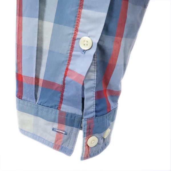 patagonia パタゴニア チェック 長袖 シャツ ブルー系 メンズ