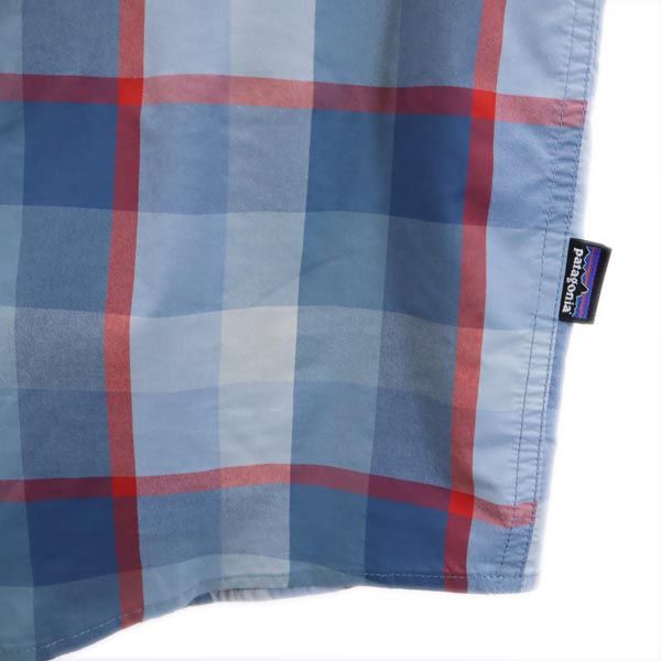 patagonia パタゴニア チェック 長袖 シャツ ブルー系 メンズ