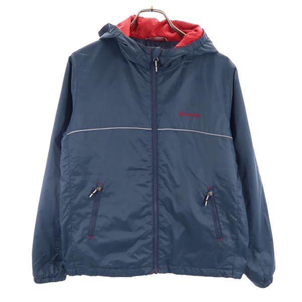Columbia コロンビア オムニヒート アウトドアジャケット L ネイビー OMNI-HEAT 中綿 キッズ