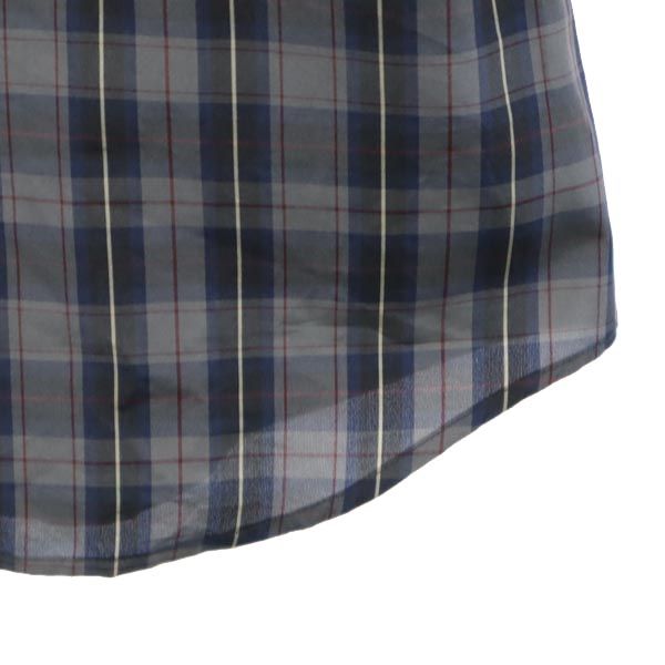 アーペーセー 日本製 チェック 長袖 シャツ 1 グレー系 A.P.C. メンズ