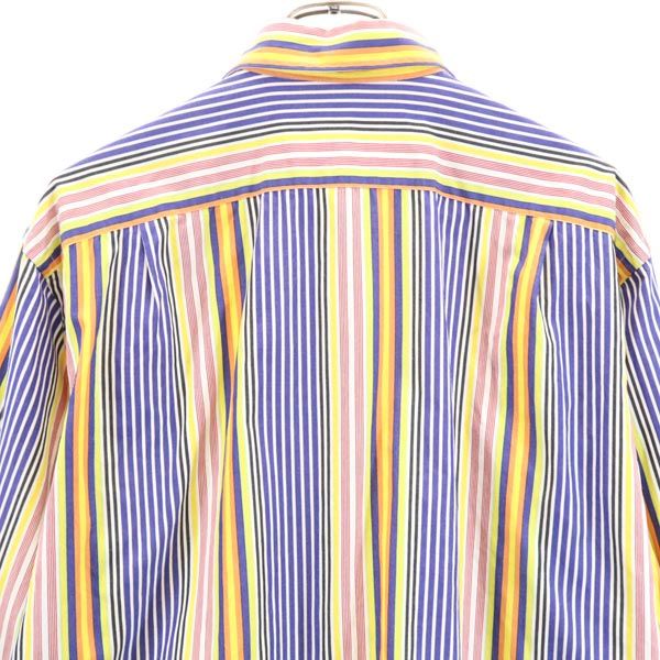 Polo by Ralph Lauren ポロバイラルフローレン ストライプ 長袖 シャツ LL メンズ