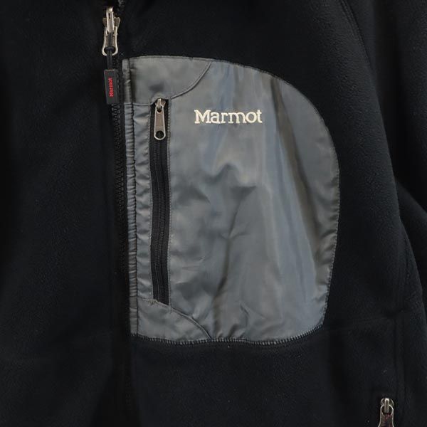 MARMOT マーモット フリースジャケット M 黒系 アウトドア メンズ