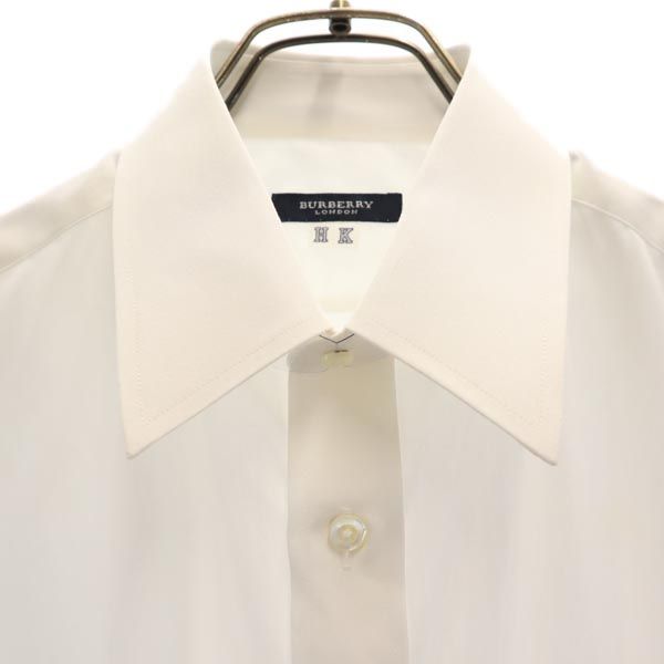 BURBERRY バーバリー 日本製 長袖 シャツ ホワイト メンズ