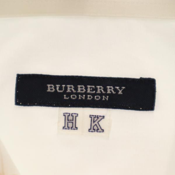 BURBERRY バーバリー 日本製 長袖 シャツ ホワイト メンズ