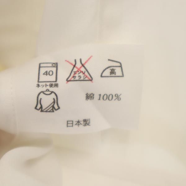 BURBERRY バーバリー 日本製 長袖 シャツ ホワイト メンズ