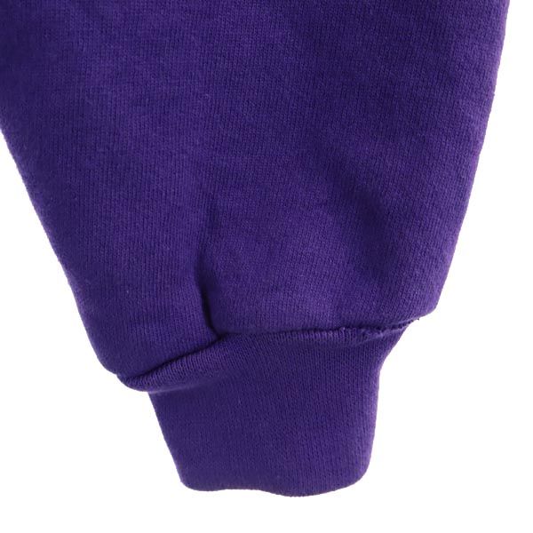 タイムアウト 90s オールド USA製 エルダーパンサーズ 長袖 スウェット L パープル TIME OUT ELDER PANTHERS ヘビーウェイト裏起毛 メンズ