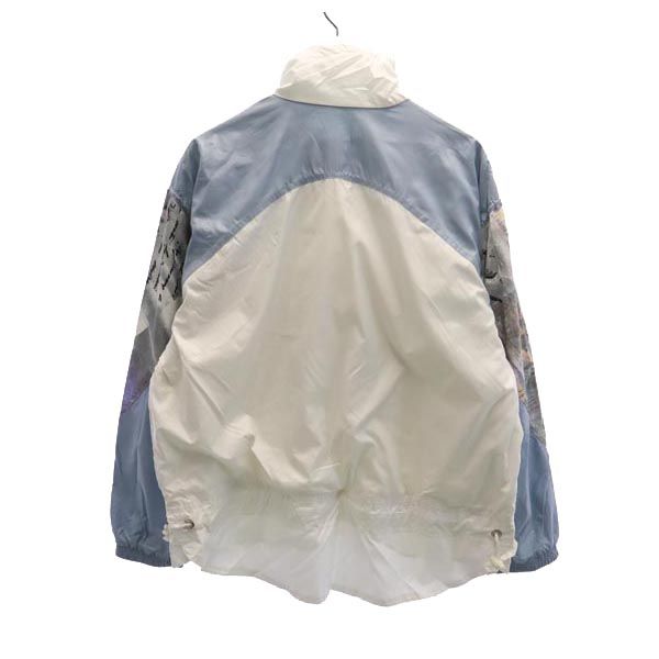 ellesse エレッセ オールド 切替 ブルゾン 42 ホワイト 他 ジャケット レディース