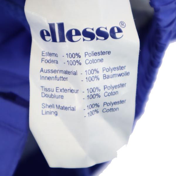 ellesse エレッセ オールド 切替 ブルゾン 42 パープル ジャケット レディース