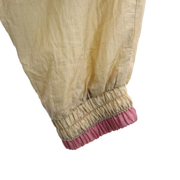 ACTIVE STUFF アクティブスタッフ 90s オールド フリース切替 ナイロンジャケット XL 水色×ピンク×ベージュ ジャンパー メンズ