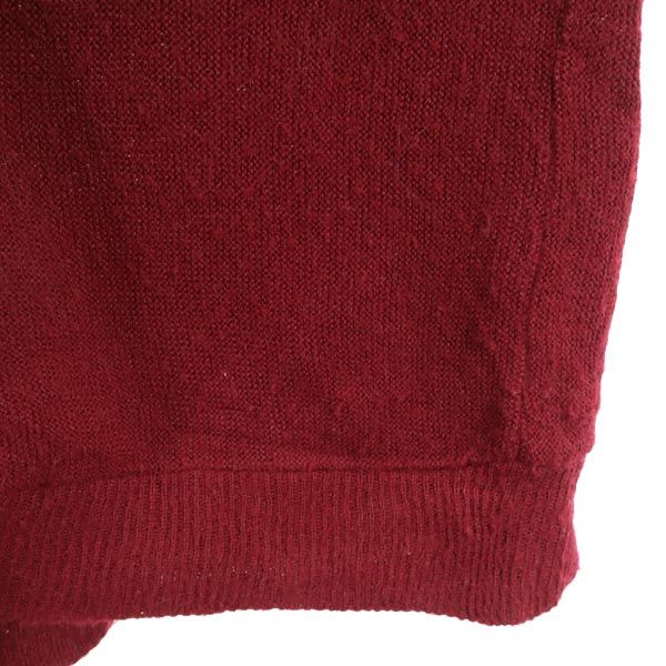 VINTAGE ヴィンテージ 70s 長袖 カーディガン レッド系 メンズ