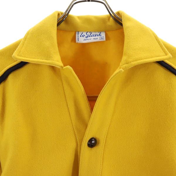 LE GLAZIK ルグラジック フランス製 ジャケット 34 イエロー系 レディース