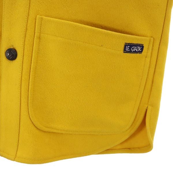 LE GLAZIK ルグラジック フランス製 ジャケット 34 イエロー系 レディース
