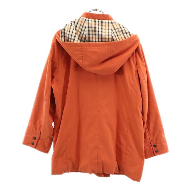 DAKS ダックス 日本製 ジャケット F テラコッタ 薄中綿入 レディース