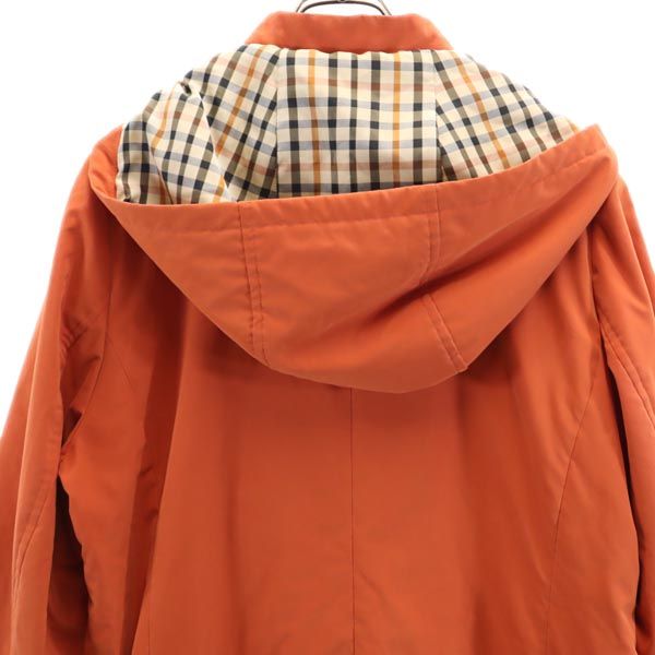 DAKS ダックス 日本製 ジャケット F テラコッタ 薄中綿入 レディース