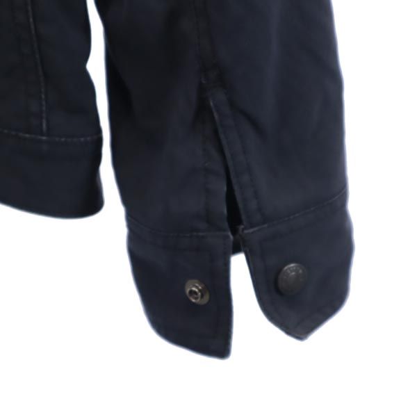 HYSTERIC ヒステリック 日本製 ジップジャケット F 黒 ミリタリージャケット 裏キルティング レディース