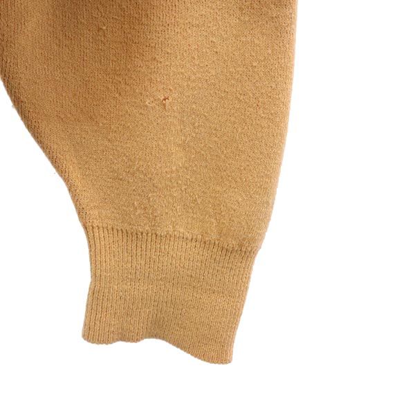 mila schon ミラショーン ウールブレンド 長袖 ニット M オレンジ系 セーター メンズ