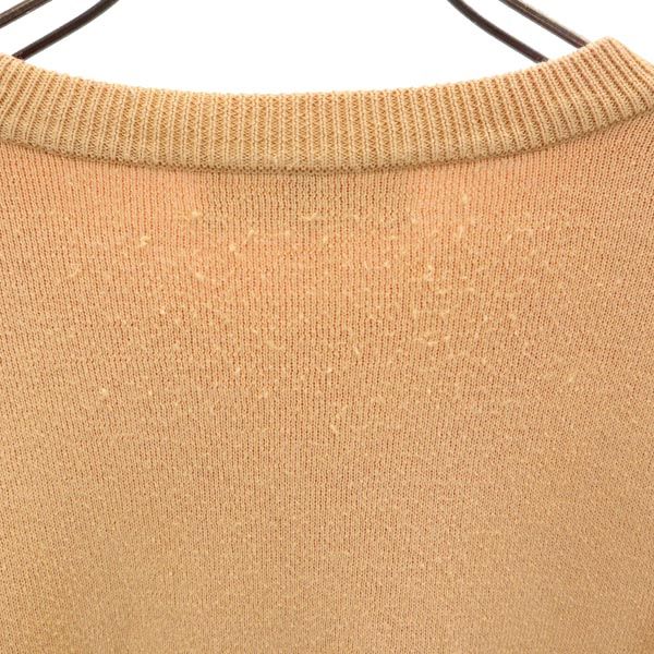 mila schon ミラショーン ウールブレンド 長袖 ニット M オレンジ系 セーター メンズ