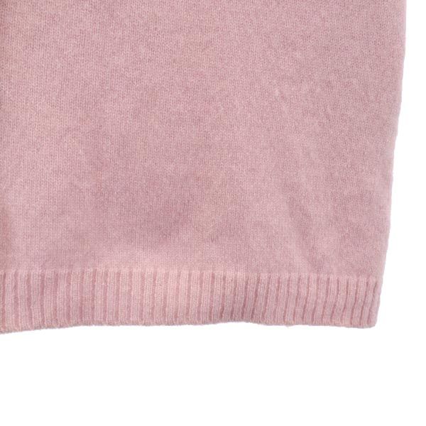 ATELIER カシミヤ100% 長袖 ニット カーディガン ピンク系 レディース