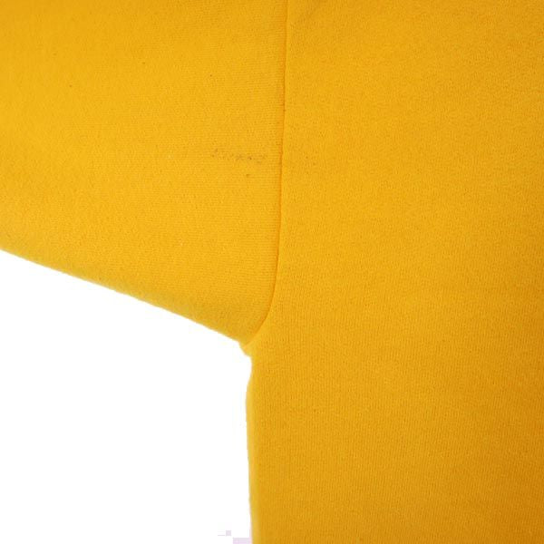 ヘインズ Dole プリント 長袖 スウェットパーカー L イエロー Hanes 裏起毛 メンズ