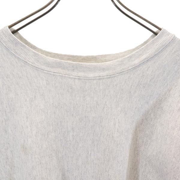 Champion チャンピオン 赤単 復刻 単色タグ USA製 長袖 スウェット トレーナー M グレー系 裏起毛 メンズ