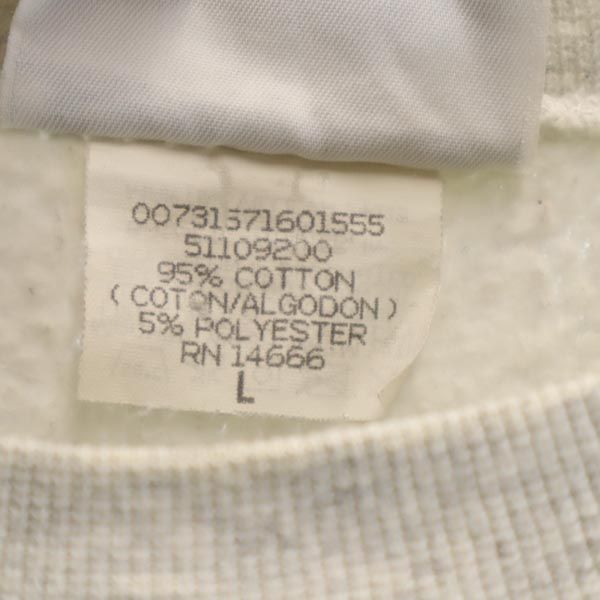 Lee リー 90s オールド USA製 長袖 スウェット トレーナー L グレー系 裏起毛 メンズ