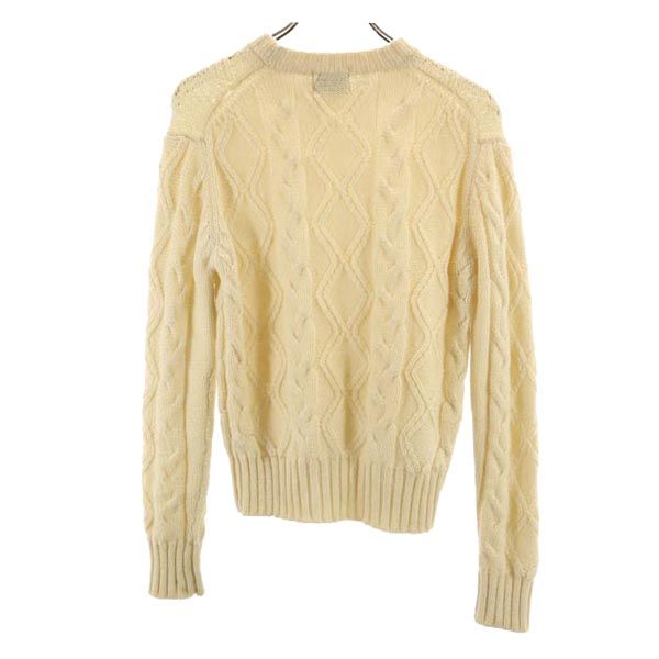 WOOLRICH ウールリッチ 70s 白タグ ヴィンテージ 長袖 ニット 生成り セーター レディース